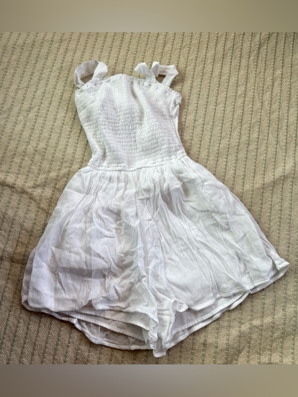 Hollister Smocked Romper